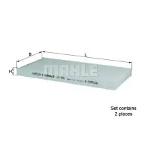 Filtru, aer habitaclu MAHLE ORIGINAL LA 444/S