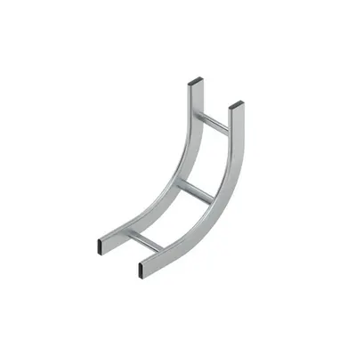 Cot interior vertical 90° vertical, constand din trepte tubulare ovale inchise si trepte sudate, inchise, ovale KROS 60.325 F