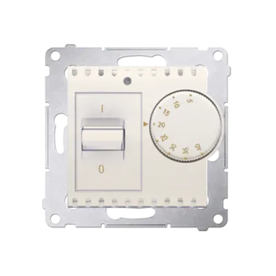 Termostat cu senzor interior, 16 (2) A, 230V ~, crem