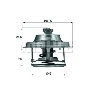 Termostat, lichid racire MAHLE ORIGINAL TX 102 82D