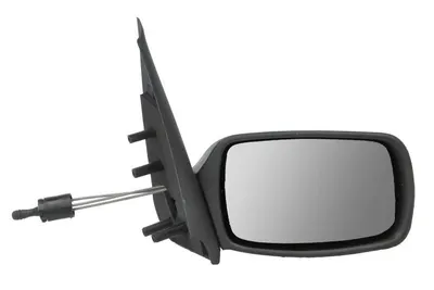 Oglinda laterala Dreapta (mecanic, plat) potrivit FORD FIESTA IV, FIESTA/HATCHBACK, FIESTA/MINIVAN; MAZDA 121 III