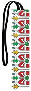 Semn de carte cu șnur Simetro Books - Broderie