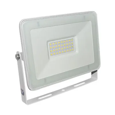Proiector slim alb cu LED 30W 30W lumina alba 2650lm L 200mm W 160mm h 30mm