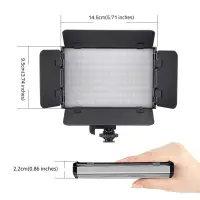 Tolifo PT-15B PRO II Lampa foto-video LED Bicolor 15W cu Alimentare - Default Title