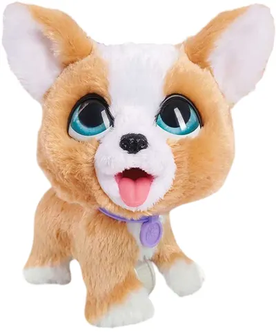 Jucărie de pluș interactivă Just Play FurReal - Poop-A-Lots, corgi
