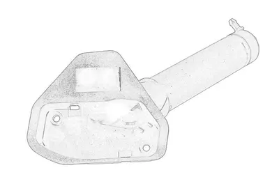 Diuza spalator parbriz dreapta potrivit OPEL ASTRA J 2009-2018