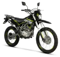 Motocicleta Cross Enduro Asix Defender XB82, 250cc, roti 21 18 , culoare negru lime, pornire electric picior