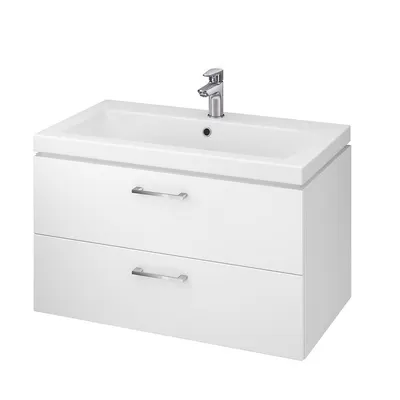 Masca chiuveta / lavoar baie Cersanit DSM S926-005 pentru lavoar Lara 80 cm alb