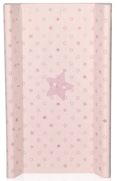 Saltea de înfășat cu o bază solidă Lorelli - Stele roz, 50 х 80 cm