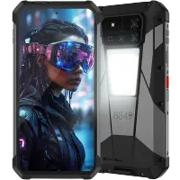 Telefon Unihertz TANK 4 Pro, 5G, Dual SIM, AMOLED 6.73 120Hz, Dimensity 8300 Ultra, 16GB RAM, 512GB, NFC, Proiector Video HD 100Lm, 11600mAh, Android 15