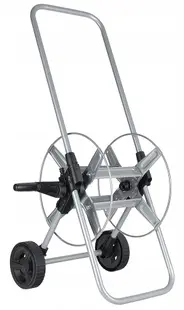 Carucior pentru furtun Geko - Sky-Line, metalic, 1/2'', 60 m