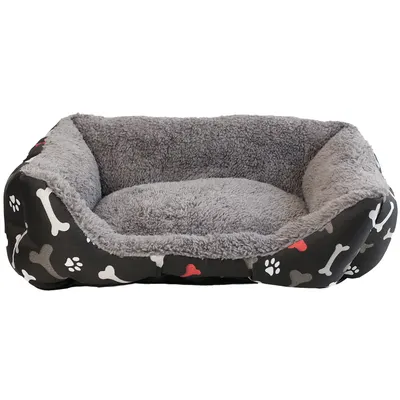 Patut negru & oscioare 54 x 39 x 9 cm