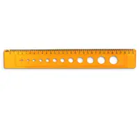 Sablon 30 cm, forma cercuri, Rio