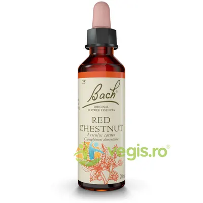 Bach 25 Red Chestnut (Castan Rosu) Picaturi 20ml