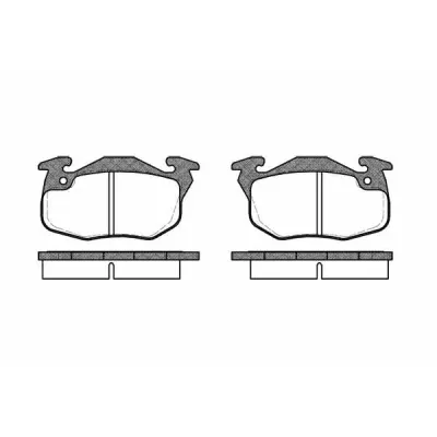 Set placute frana, frana disc REMSA 0192.10