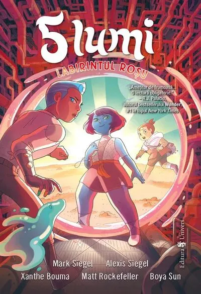 Labirintul Roșu (Vol. 3) - Paperback brosat - Alexis Siegel, Mark Siegel