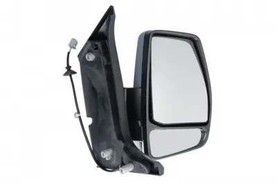 Oglinda laterala Dreapta manual, crom, potrivit FORD TOURNEO CONNECT V408 TOURNEO CUSTOM V362, TRANSIT CONNECT, TRANSIT CONNECT V408 MINIVAN