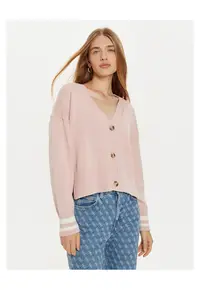 Cardigan dama roz - tricotat