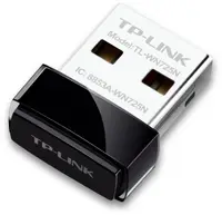 Placa de Retea: Tp-Link Tl-Wn725n; ; Wireless 150 Mbps; Usb
