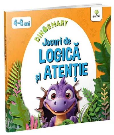 Jocuri de logică și atenție - Paperback brosat