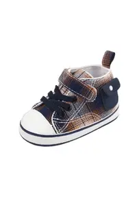Tenisi In Carouri - Moon - Casual - Textil - Baieti - Multicolor