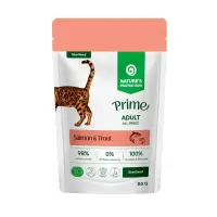 Nature s Protection Prime cu Somon si Pastrav pentru Pisici Sterilizate 85 Gr