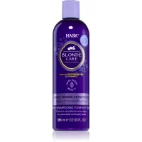 HASK Blonde Care Purple Shampoo balsam pentru păr blond neutralizeaza tonurile de galben 355 ml