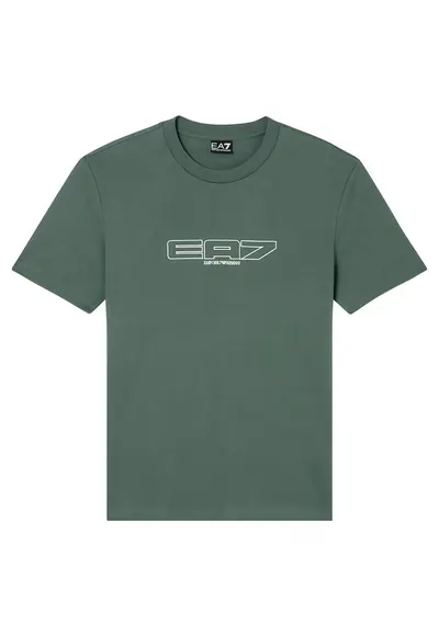 Tricou Emporio Armani Train Logo Series M Tee Ss Mod Barbati - Verde