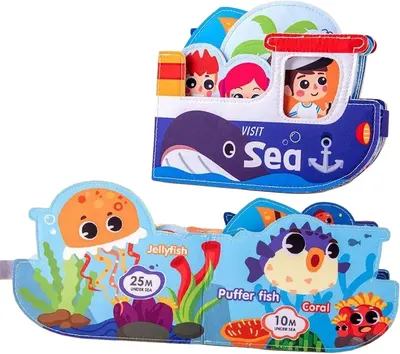 Carte moale Raya Toys - Sea, multicoloră