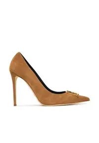 Pantofi dama - stiletto - piele naturala - maro