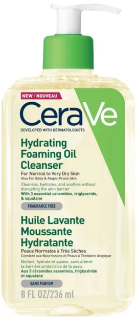 CeraVe Ulei de curățare hidratant pentru față și corp, 236 ml