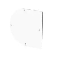 Capac semirotund pentru doze aparat multiple, perete solid