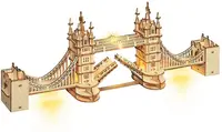 Puzzle 3D din lemn Robo Time din 113 de piese - Podul Tower