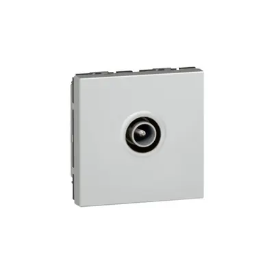 TV priza Mosaic - single - male u009DØ9.52 mm - 2 module - alu