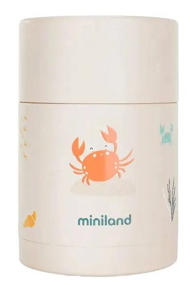 Termos pentru mâncare Miniland - Ocean, 600 ml, Crab