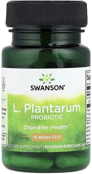 L. Plantarum Probiotic, 25 mg, 30 capsule, Swanson