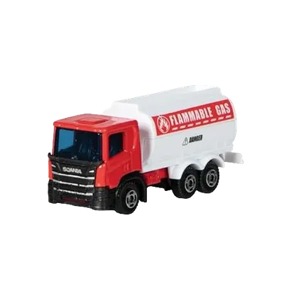 Masinuta utilitara die-cast, scara 1:102, 7.5 cm lungime, cisterna