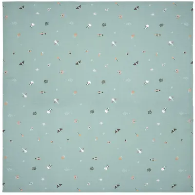 Scutec de muselină Bebe-Jou - Ocean Vibes, 110 x 110 cm