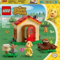 Constructor LEGO Animal Crossing - Casa confortabilă a Goldie (77058)