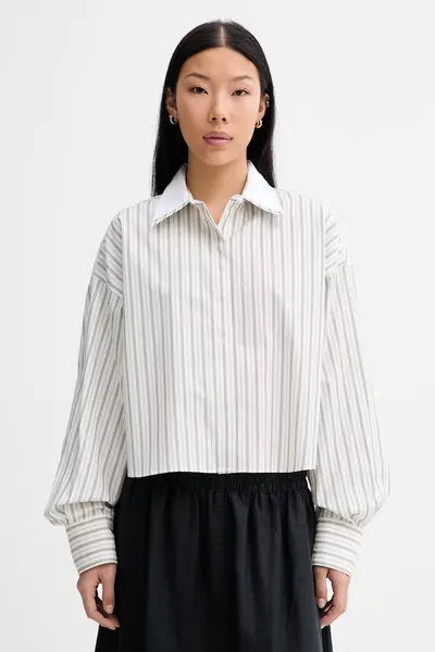 rag & bone cămașă pentru femei, din bumbac Marin