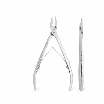 Clește Profesional Cuticule Staleks Expert NE-61-12, 12 mm pentru Manichiură și Pedichiură