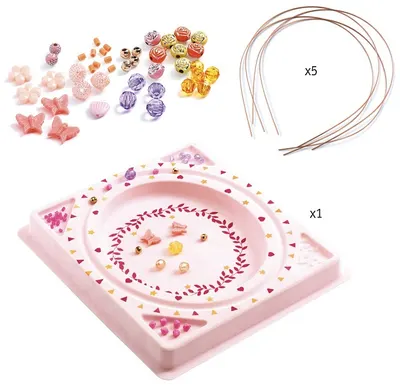 Set de creatie Djeco - Creeaza singur, bijuterii Precious