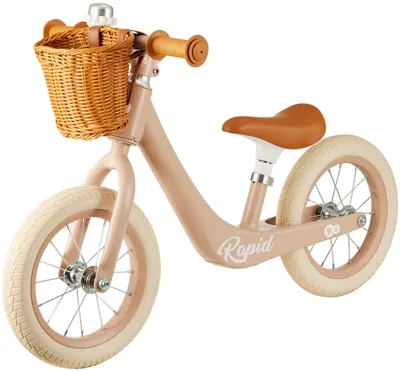 Bicicleta de echilibru KinderKraft - Rapid 2, roz