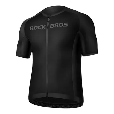 Tricou de ciclism respirabil și reflectorizant pentru bărbați ROCKBROS