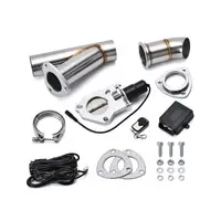 Kit cut off valve V evacuare auto cu telecomanda si colier V-band 76 mm inox Cod: TYV001/76