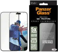 Protector de sticlă PanzerGlass - Ceramic UWF, iPhone 16 Pro Max