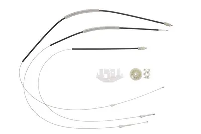 Set reparatie macara geam spate stanga potrivit CITROEN JUMPY II; FIAT SCUDO; PEUGEOT EXPERT, EXPERT TEPEE dupa 2007 - (set)