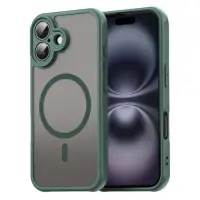 Husa MagSafe pentru Apple iPhone 16, Techsuit, HaloFrost II, Verde