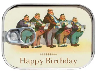 Felicitare in conserva Gespaensterwald - Happy Birthday Song