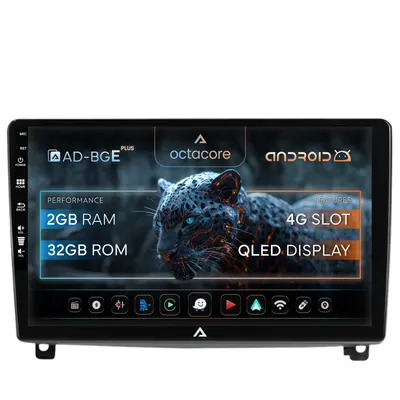 Navigatie Peugeot 407 (2004-2011), Android, E-Octacore 2GB RAM + 32GB ROM, 9 Inch - AD-BGE9002+AD-BGRKIT266V3